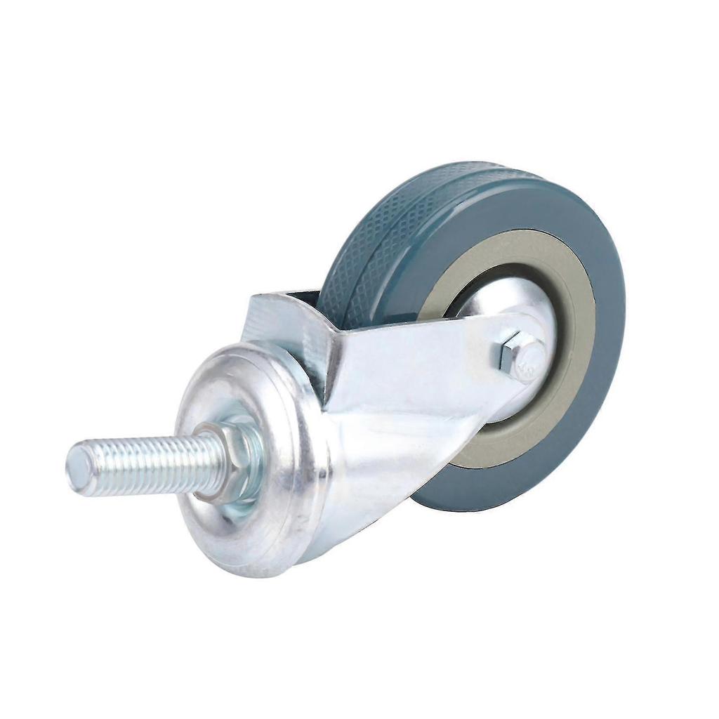Heavy Duty 75mm Swivel With Brake Trolley Casters Wheels For Furniture, Set Of 4