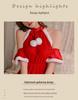 Jin Xiao Plus Size Sexy Christmas Lingerie Costume Set