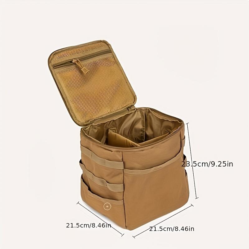 Multi-Use Portable Outdoor Large Capacity Camping Storage Bag Tactical Molle Carry Tote for Gas Cans Cookware Camping Gear