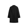 Zara Solid Color Single-Breasted Mid-Length Trench Coat Men coats Black 5070300-800