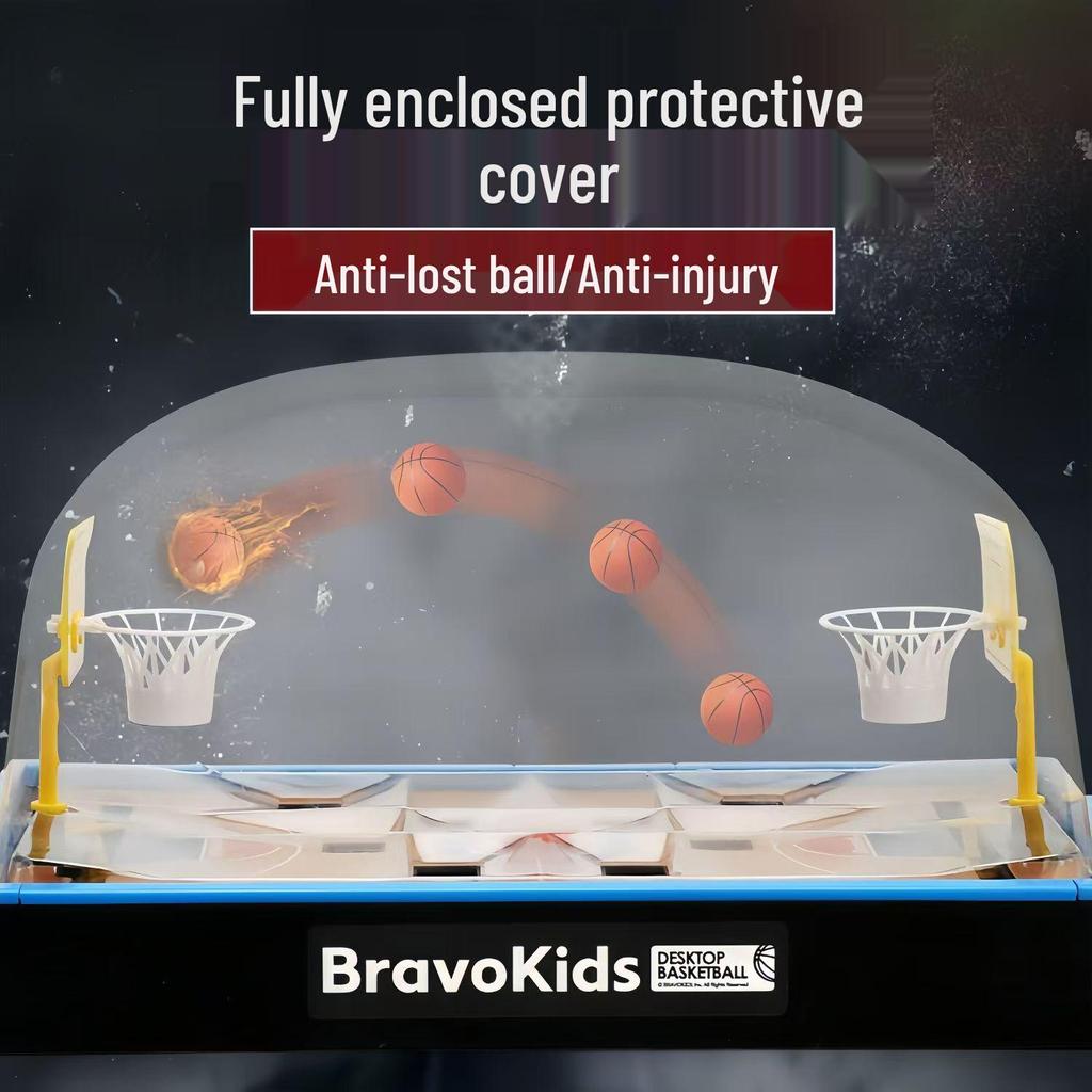 Παιδικό Διπλό Επιτραπέζιο Παιχνίδι Μπάσκετ & Ποδοσφαίρου: Διαδραστικό Εκπαιδευτικό Παιχνίδι Γονέα-Παιδιού