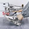 Damen Weiße Sportschuhe Golf Silber Stiefel Damen Tennis Sneaker Teni Tenes Loufers Hochwertig Tenid Tenks Trainer