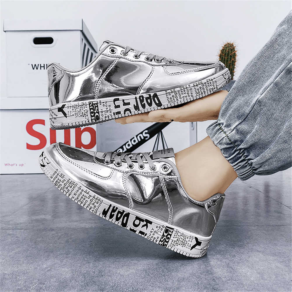 Damen Weiße Sportschuhe Golf Silber Stiefel Damen Tennis Sneaker Teni Tenes Loufers Hochwertig Tenid Tenks Trainer