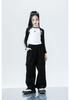 Girls' Jazz and Hip Hop Dance Performance Outfit for Autumn