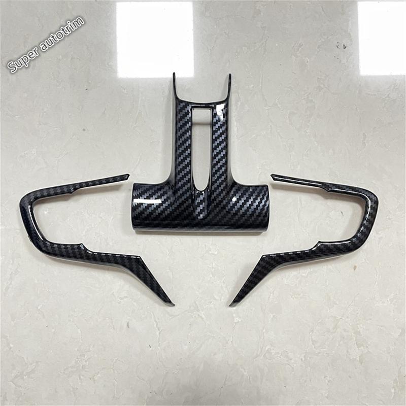 For GAC Trumpchi Empow - 2025 Car Steering Wheel Frame Decoration Cover Trim ABS Red / Carbon Fiber Accessories Interior