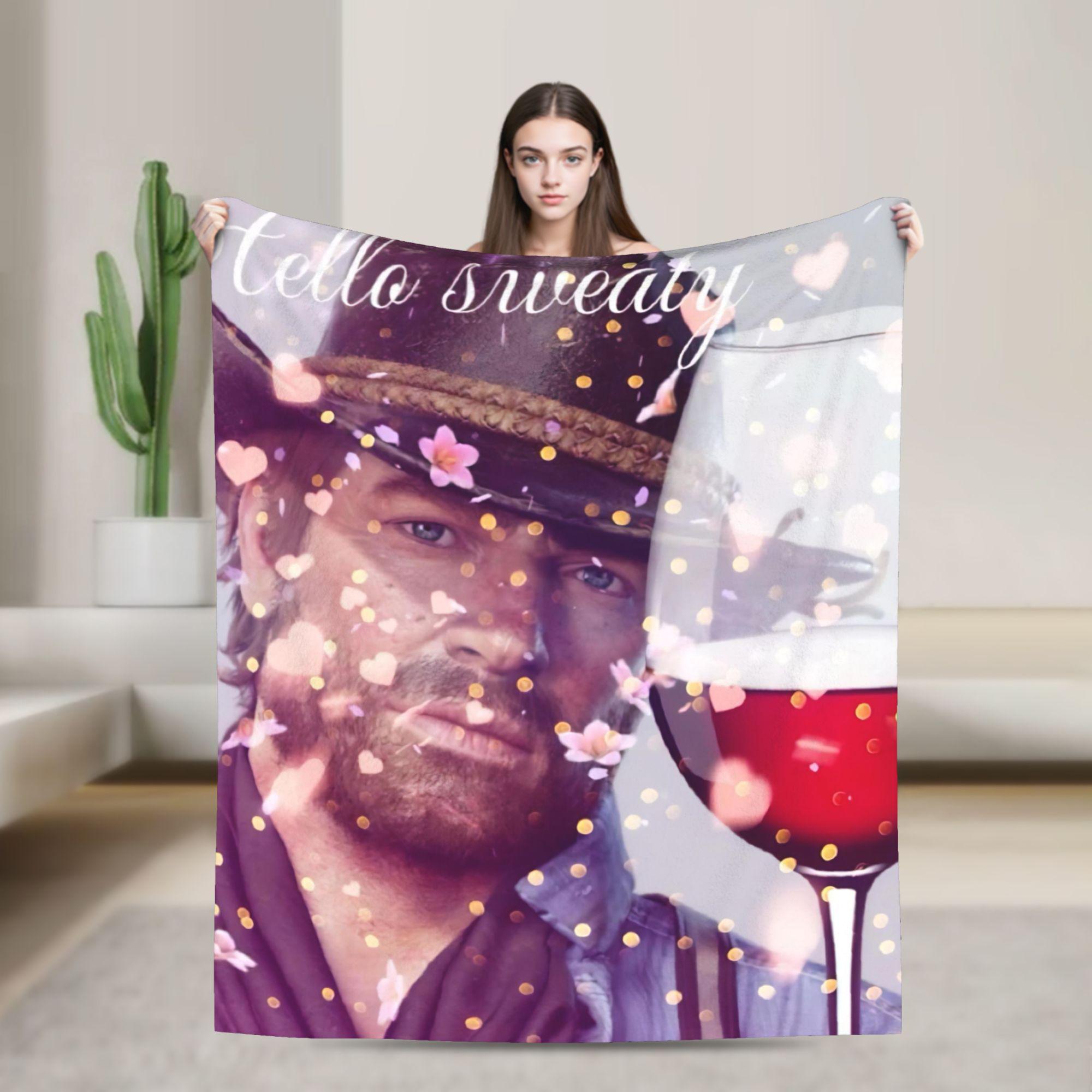 

Плед Подорожній Офісний Артур Морган Red Dead Redemption Плед-кидок Фланелевий Покривало Для Домашнього Декору Смішний Чохол на Диван-Ліжко 30x40in