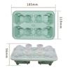 Silicone Ice Cube Mold Animal Ice Cube Cute Kitten Ice Mold Household Ice Cage Mould