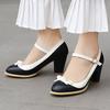 Women's High Heels Loafers Shoes Fashion White Black Blue Red Heeled Party Wedding Shoes Female Dress Pumps Big Large Size 45