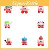 Adorable Kirby Anime Games Cute Cartoon Pink Kirby Waddle Dee Doo Collectible Mini Dolls