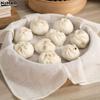 3Pcs 40/60CM Pure Cotton Steamer Cloth Household Drawer Cloth Steamed Rice And Bun Mat Round Cotton Gauze Kitchen Steamer