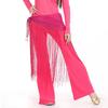 Highlight Tassel Waist Chain New Practice Dress Set Hip Scarf Tassel Indian Dance Costume Performance Dress Set Three Piece Set