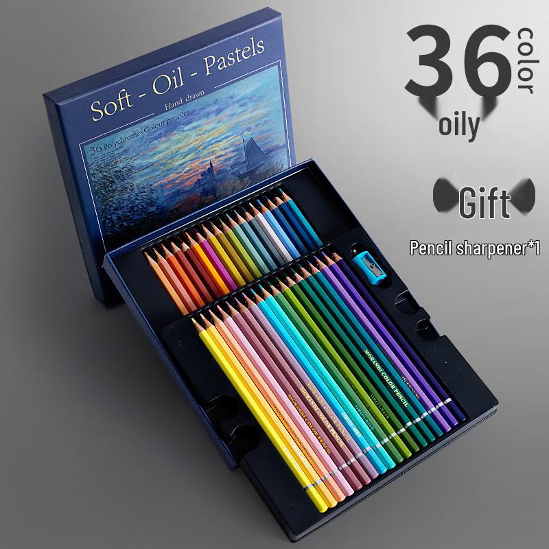 200 OBOS Professional Water-Soluble Oil-Based Colored Pencils for Painting, Sketching, Drawing, and Hand-Painting