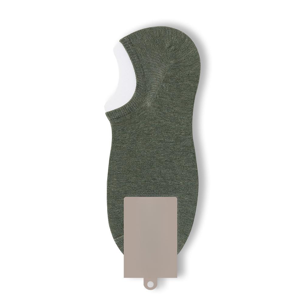 Men's Spring and Summer Style Cotton Thin Style Breathable Sweat Invisible Socks