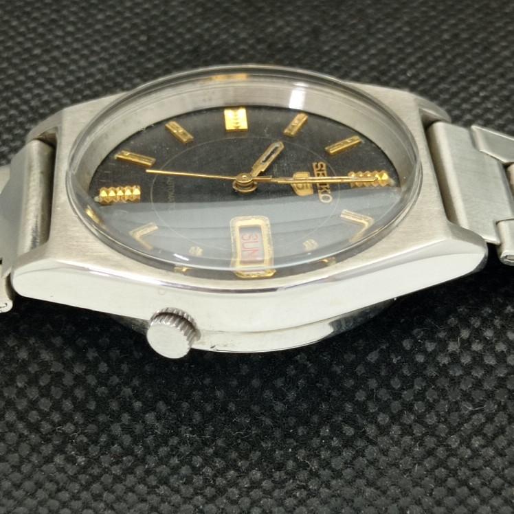 USED VINTAGE SEIKO 5 AUTO 7009A JAPAN MENS ORIGINAL DIAL WATCH 621b-a413561-2 SKU621b-a413561