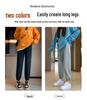 Plus Size Black Jogger Pants for Women - Slimming, Lightweight, Casual Sweatpants for Spring & Autumn, Ideal for Pear-Shaped Bodies