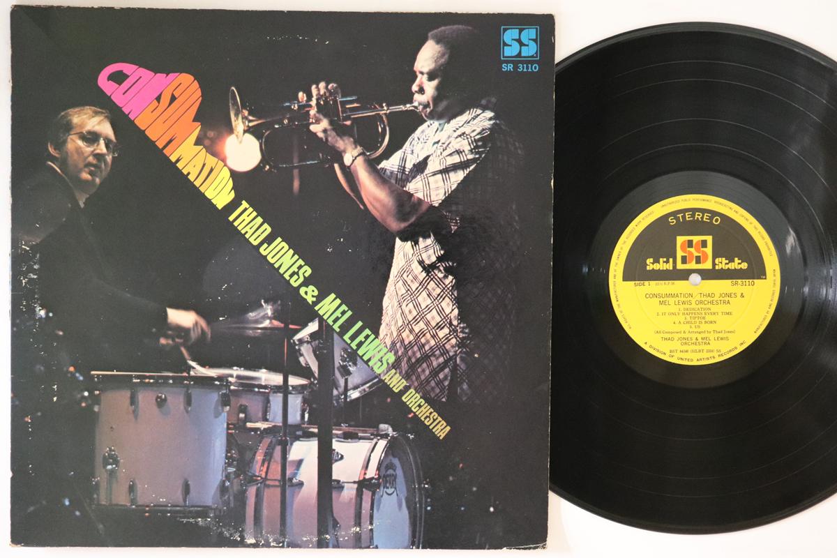 

LP Пластинка THAD JONES, MEL LEWIS - Consummation SR3110 SOLID STATE 1971 Япония Джаз
