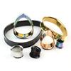 8-50 mm tropfenförmige Ohrmessgeräte, Tunnel, Plugs, Ohrdehner, Körperpiercing-Schmuck für Damen und Herren