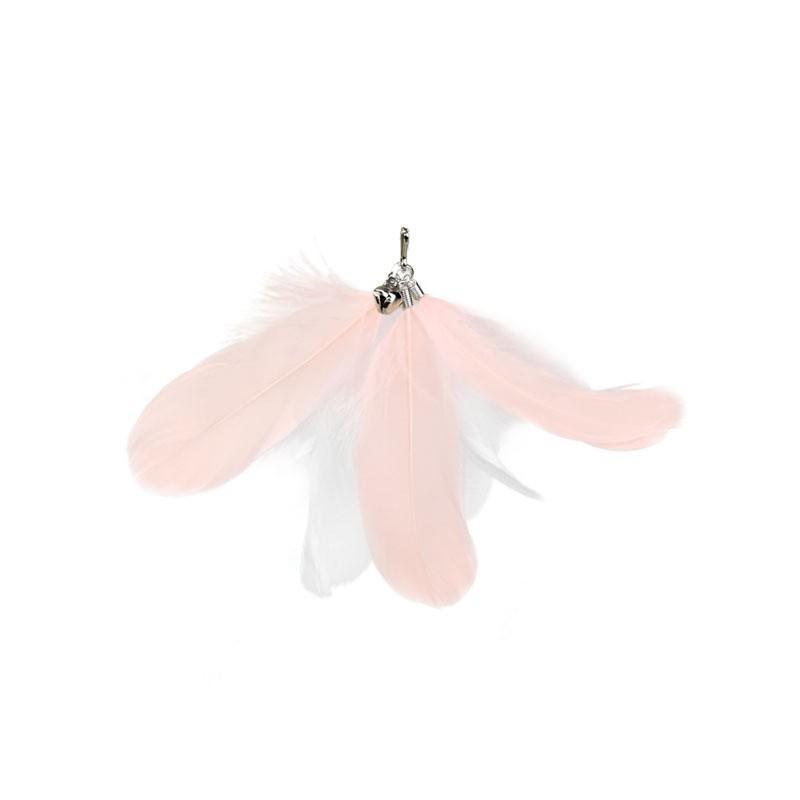 Katzenspielzeug: Raupen-Glocken-Teaser-Stab zur Selbstbeschäftigung und zum Backenzahnabrieb