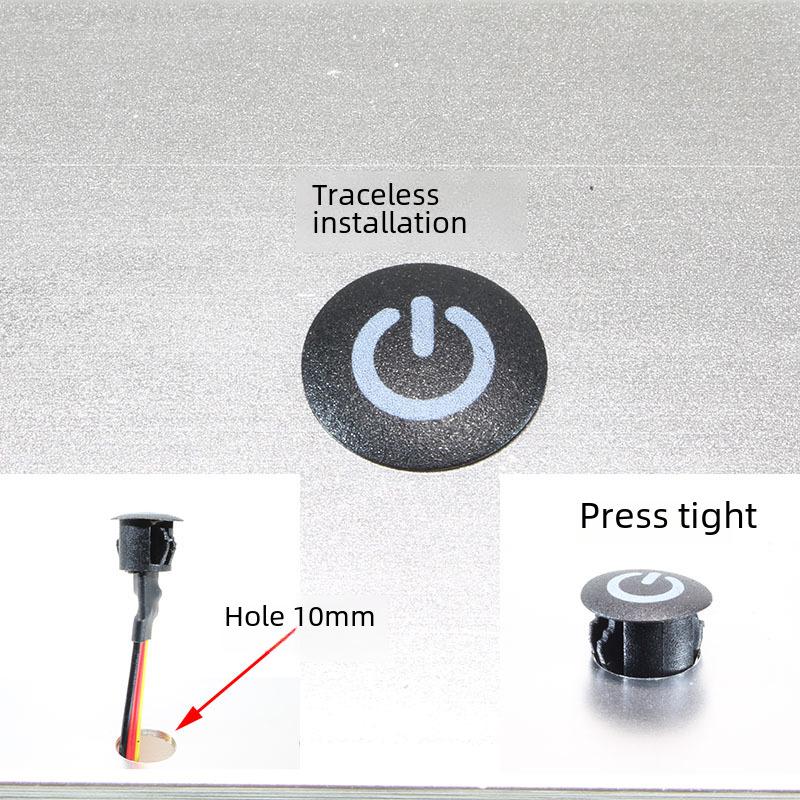 Mini LED Touch Table Lamp with Embedded Dimming Switch