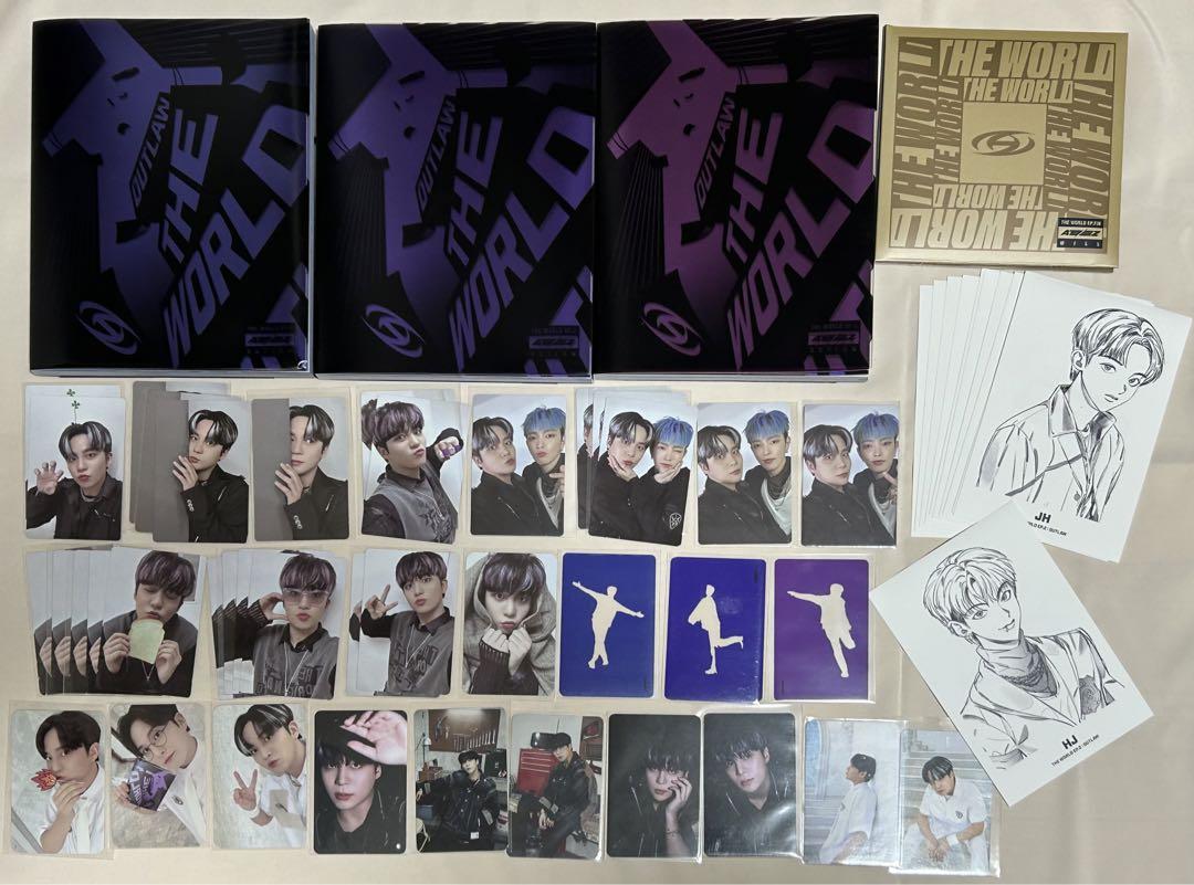 

[USED] ATEEZ OUTLAW EP.FIN WILL Jongho Set