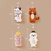 Thickened Animal Hand Towel Quick Drying Water-absorbing Bathroom Kerchief No Shedding Hanging Toilet Handkerchief Household