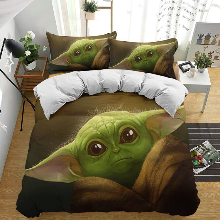 Foaie de poveste Foaie de quilt Husă de quilt pentru cămin studențesc Set din trei piese