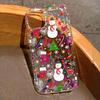 Winter Snowflakes Christmas Clear Case For  Mi 14 13 12 12T 13T Pro 11 Lite 5G Poco X6 F5 X3 Pro Airbag Anti-fall Cover