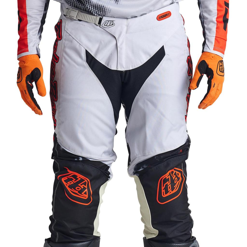 Troy Lee Designs RS Taichi GP Pants, ASTRO LIGHT GRAY/ORANGE, Size 28 (TDY214)