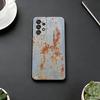Retro Industrial Style R-Rusty Phone Case For Samsung S25,S24,S21,S22,S23,S30,Ultra,S20,Plus,Fe,Lite,Note,10,Black Cover
