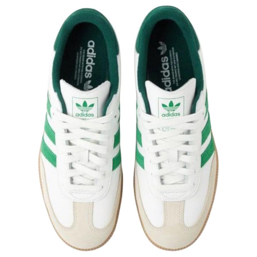 New Adidas Originals Samba Og White Green Collegiate Green JI3202