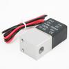 Quick Response Solenoid Valve Water   Oil 2-Position 2-Way Aluminum Alloy Body Valve  12V