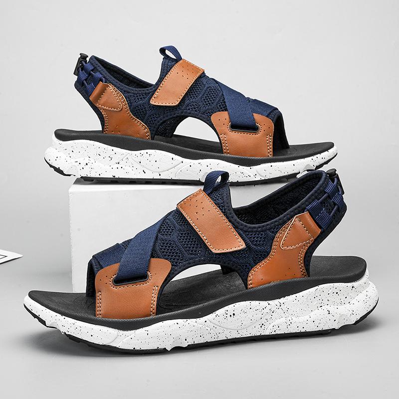 Классические летние мужские сандалии — фото 3