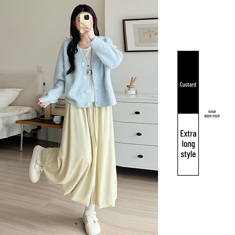 

Khaki Sticky Rice Bud A-line Skirt: Women s High Waist Slimming Mid-length for Autumn 2025 L [50-60 kg]