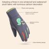 Children Waterproof Skiing Gloves Winter Windproof Snowing Gloves for Kids Skiing Fluorescence Outdoor Sports Necessary