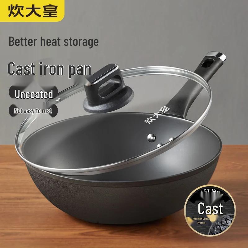 

COOKER KING Classic Cast Iron Wok