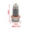 Magnetic Oil Pan Drain Plug M10-M22 Stainless Steel with Strong Neodymium Magnet and Copper Washer for Car Engine Oil Drain Plugs 3