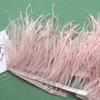 Struisvogelveer Franje - Diverse Kleuren, 10-15cm, 1 Meter voor Kledingaccessoires