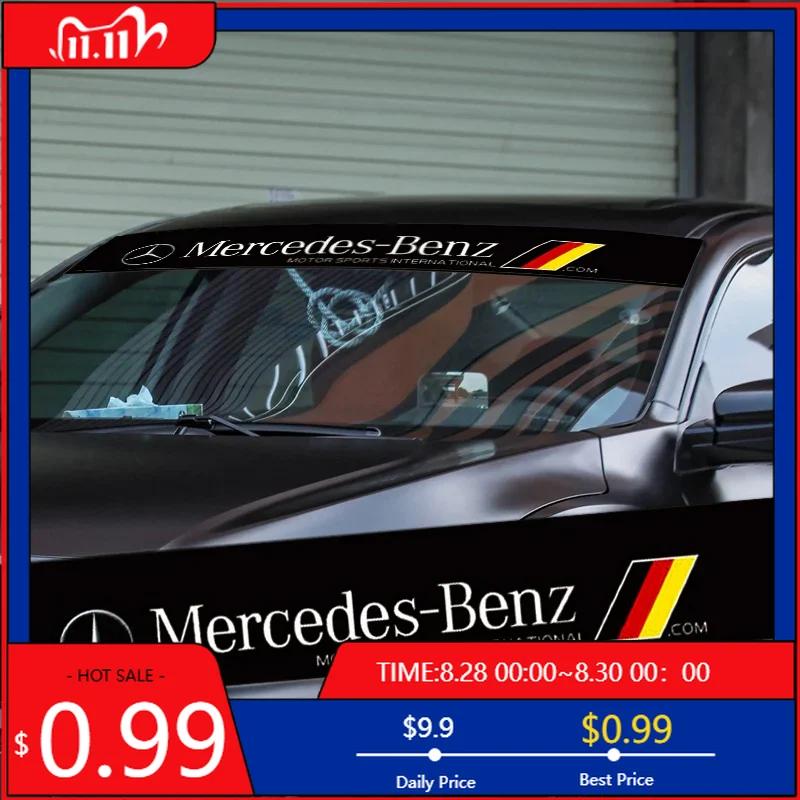 GLC GLB Auto Přední Zadní Sklo Samolepka Dekorace Pro Mercedes Benz AMG W177 W176 X166 X167 C257 C218 X253 C118 C117 H