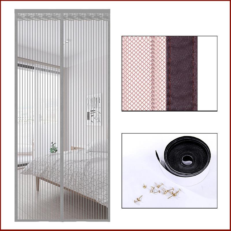 Houd insecten buiten en geniet van frisse lucht met dit magnetische horrengordijn - Eenvoudige installatie, geen accessoires nodig!