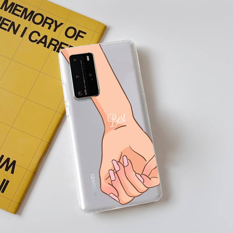 

Чехол для телефона Girls Bff Best Friends Forever для Samsung A51 A52 A71 A12 для Redmi 7 9 9A для Huawei Honor8X 10i Clear Case Samsung A51