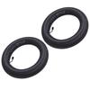 2 Pezzi 10X2.125 Camera d'Aria Robusta in Gomma Spessa Sostitutiva per Pneumatico Scooter Elettrici Motociclette