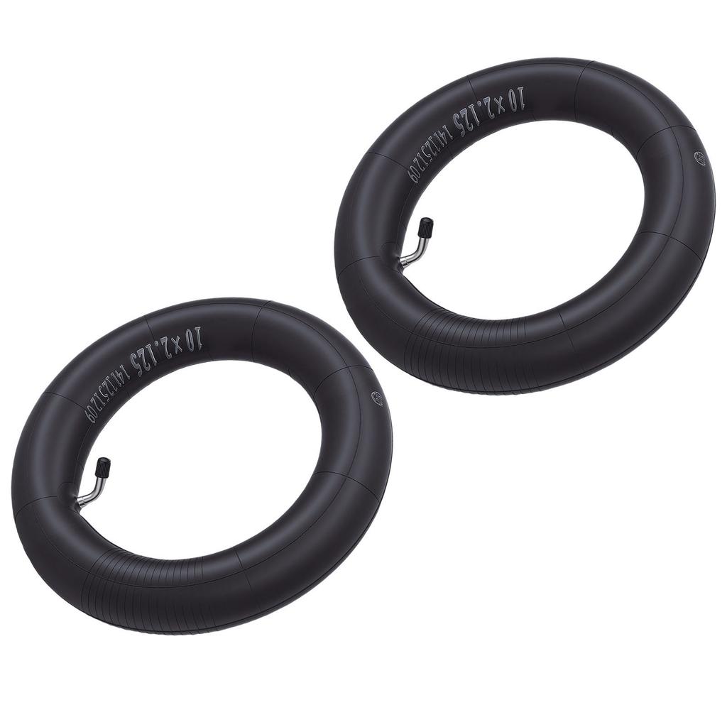 2 Pezzi 10X2.125 Camera d'Aria Robusta in Gomma Spessa Sostitutiva per Pneumatico Scooter Elettrici Motociclette