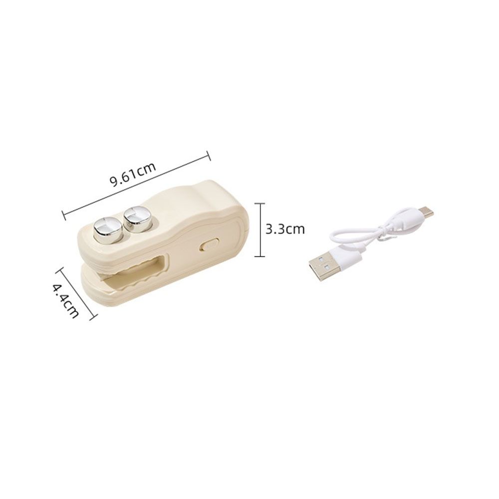 Rechargeable Snack Sealing Machine Crocodile Heat Sealer for Plastic Bag Snack Bag