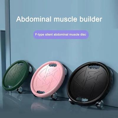 Geräuschloser Bauchmuskeltrainer Multifunktionales Bauchmuskelrad Fitnessstudio