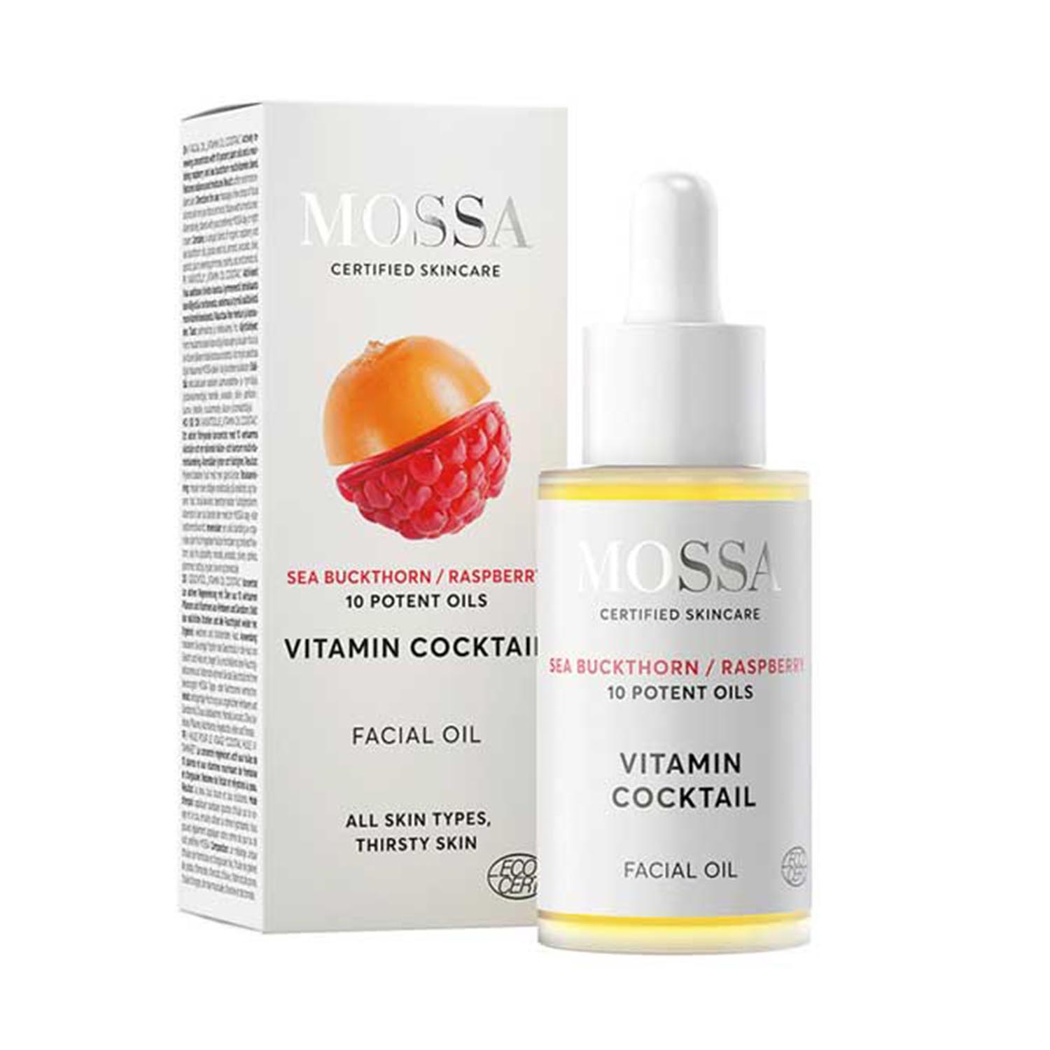 

Mossa Cosmetics Mossa Vitamin Cocktail Raspberry Aceite Facial 30 мл