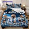 Argentina Passion Unity Glory Bedding(1 * Duvet Cover + 2 * Pillowcase, Without core)Christmas Birthday Gift Duvet Cover and Pillowcase