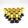 Plastic Material Gold Plated Trophies Small Size Mini Trophy Prize Plastic Trophy Set  For Kids