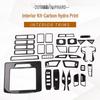 Alphard 18 Accessories: Armrest Frame, Inner Handle, A/C Vent, Door Bowl, Reading Light, Electronic Brake Decor Stickers