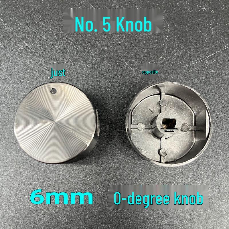 6mm Metall-KnebelSchalter für Erdgas- & Flüssiggasherde