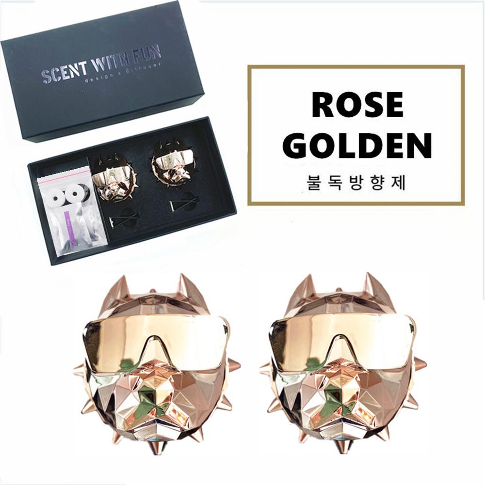 Car Dog Vehicle Decoration Luxury Brand Interior Decoration Doll Car Air Vent Outlet Bulldog For Cars